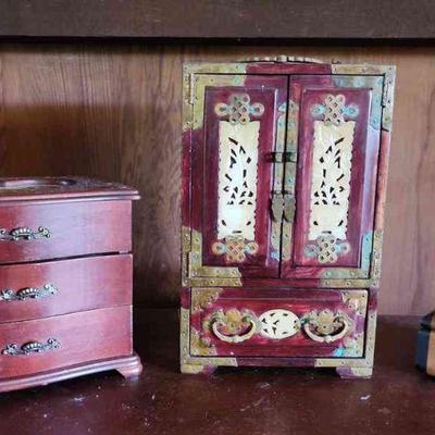 PFG156 - Trio Of Jewelry Boxes 