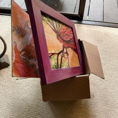 PFG119- Assorted Paintings, Frames and Art
