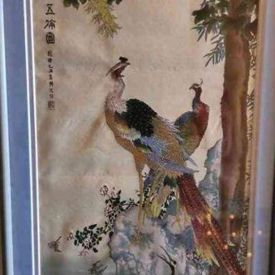 PFG092 - Framed Asian Print
