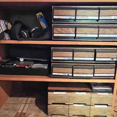 PFG129- Mystery Vintage Cassette & Dvdâ€™s Lot 