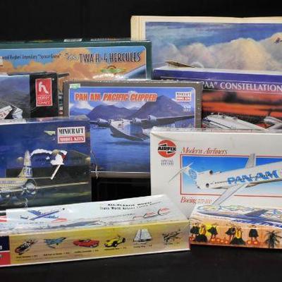 vintage airplane model kits