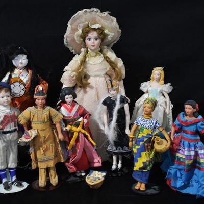 Avon collector's dolls and more