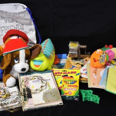 vintage childrens crafts and pocket kite