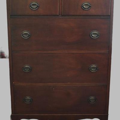 antique walnut chest of drawers dresser
