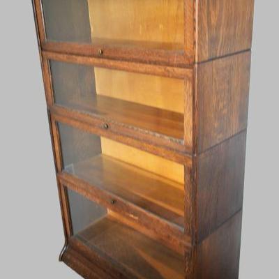Antique Gunn Barrister Bookcase