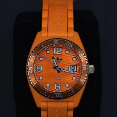 Adidas Orange Wrist Watch