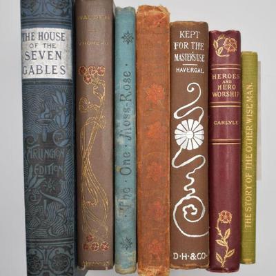 antique / vintage books