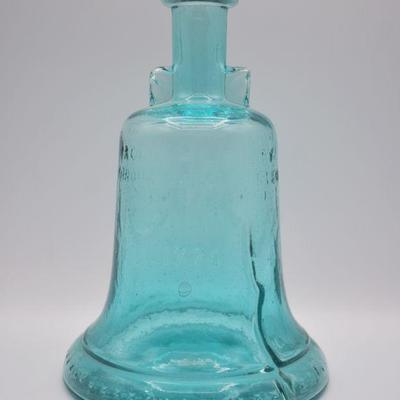 liberty bell glass decanter