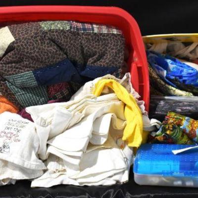 crafting materials, fabrics
