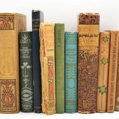 antique / vintage books