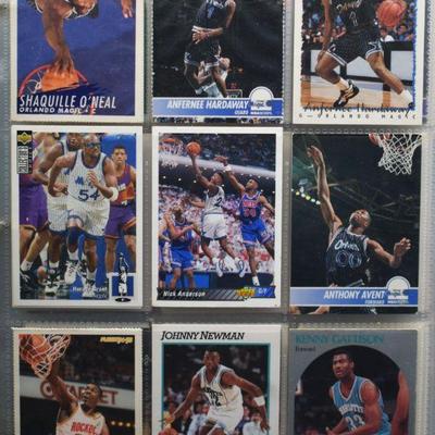 Basketball and Football trading cards