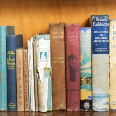 antique / vintage books