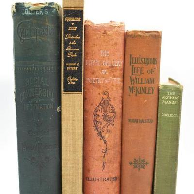 antique / vintage books