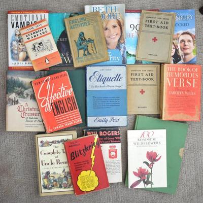 antique / vintage books