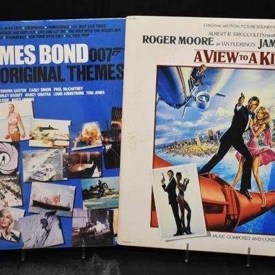 James Bond music vinyl records