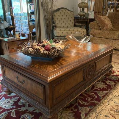 substantial coffee table