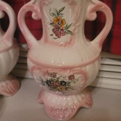 Italian footed vases (2)