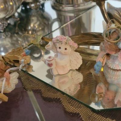Angel figures and ornaments