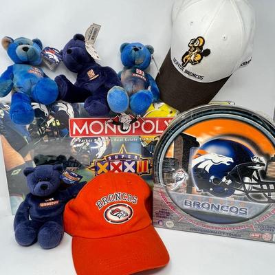 New and Unopened Broncos Football Monopoly Game 