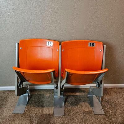 Old Mile High Stadium Seats
