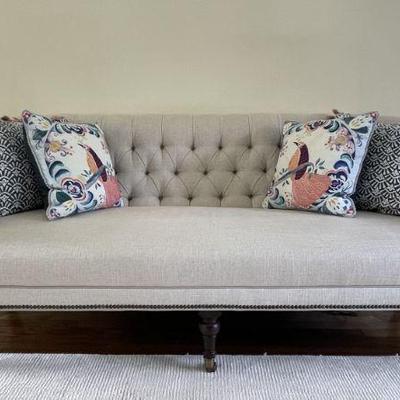 Country Willow Carly Tufted Sofa 83