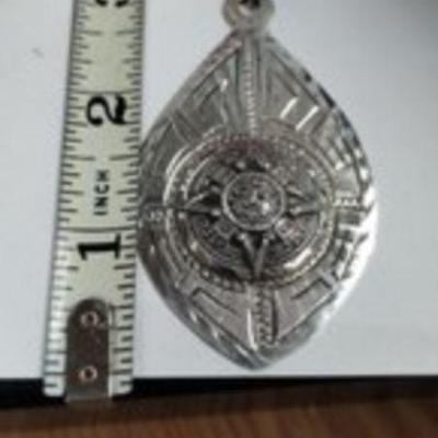 VINTAGE STERLING MYAN PENDANT