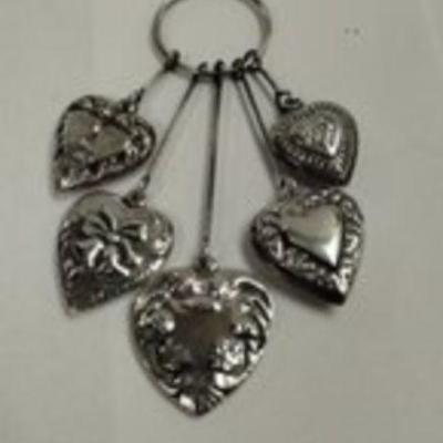 STERLING SILVER HEART PENDANT