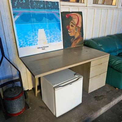 Custom built desk