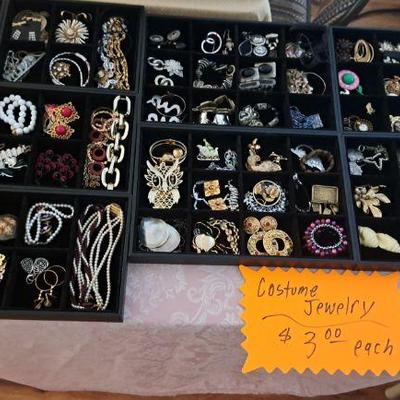 Costume jewelry $3.  More  to sell not in photo