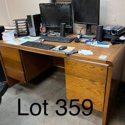 desk only no computers 