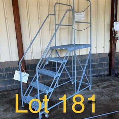 Mobile Uline Step Ladder 