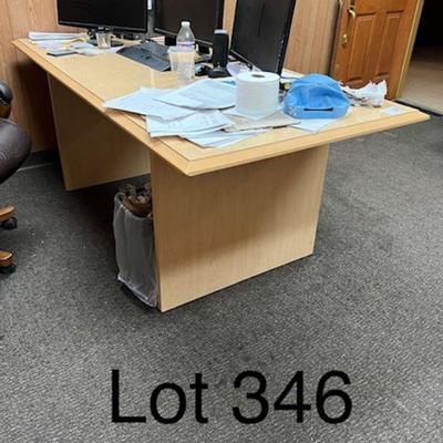 Desk only no contents 