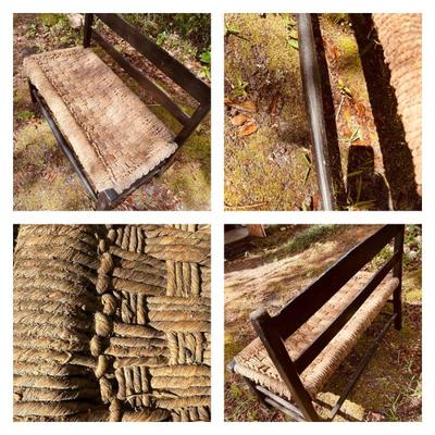 SC made Hunter family buggy-wagon bench