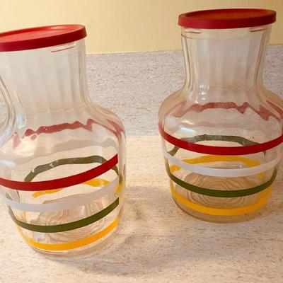 Vintage juice glasses