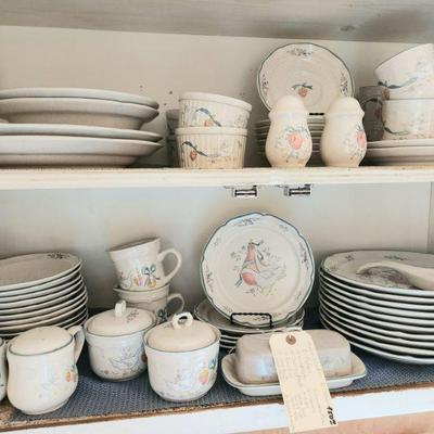 Wonderful LARGE set of matching dishes