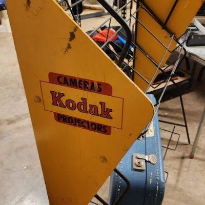 Vintage Kodak sales stand