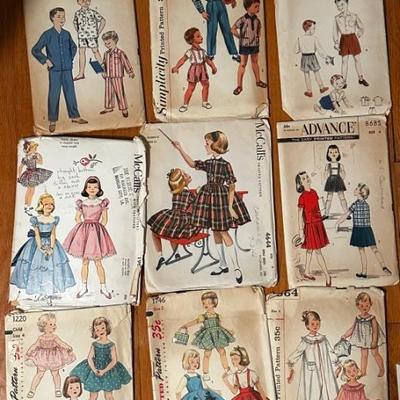 Vintage childrenâ€™s patterns 