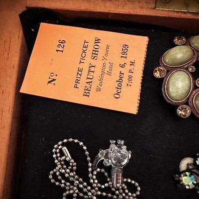 Washington Youree hotel ticket stub