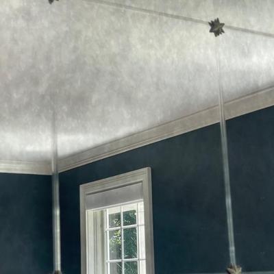 Ethan Allen Rosette Wall Mirror  49" H x 38" W