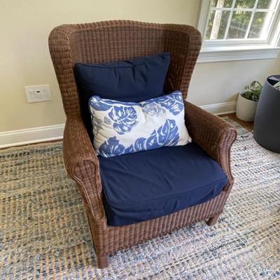 Pottery Barn Sea Grass chairs (2 available) 32" W x 30" D x 39" H