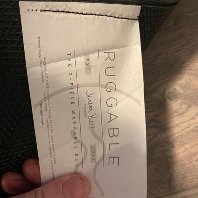 Camellia Midnight Ruggable Washable Rug 