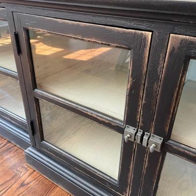 Ethan Allen Farragut Media Cabinet 80" W x 20" D x 28" H