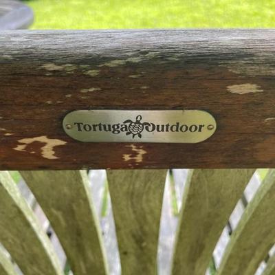 4 Tortuga Outdoor Teak Chairs available with Bistro Table (47" D x 30" H)