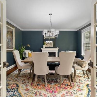 Restoration Hardware Table 40†W x 84â€L x 30†H  - Two leaves that extend the table 18†each side