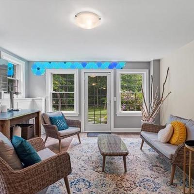 Create your own casual oasis to relax and take a staycation!