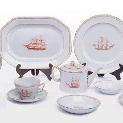 30 SPODE TRADE WINDS RED