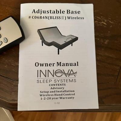 twin XL (or split king We have 2 of them) with adjustable base INNOVA beds