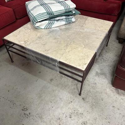 marble top coffee table