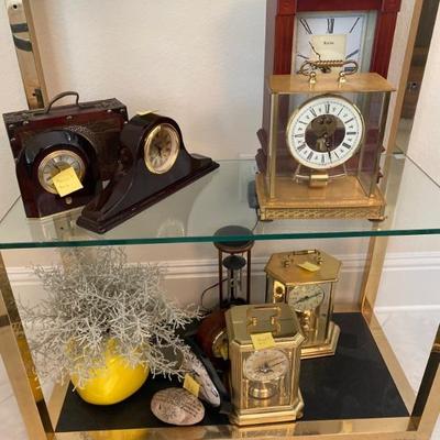 Mantle and wall clocks