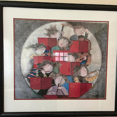GRACIELA RODO BOULANGER - Framed Art $450